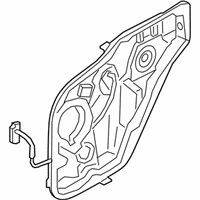 OEM 2021 Hyundai Santa Fe Rear Right-Hand Door Module Panel Assembly - 83481-S2000