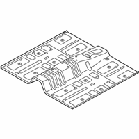 OEM 2019 Hyundai Sonata Panel Assembly-Center Floor - 65110-E6700