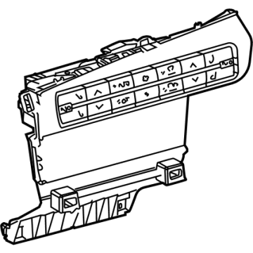 OEM 2021 Toyota Mirai Heater Control - 55900-62130