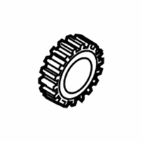 OEM 2012 Hyundai Tucson Sprocket-Crankshaft Bsm, 27T - 23121-25050