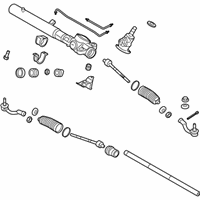 OEM 2010 Hyundai Genesis Gear & Linkage Assembly-Power Steering - 57700-3M000