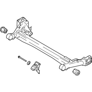 OEM 2021 Hyundai Elantra Torsion Axle Complete - 55101-AA000