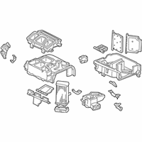 OEM 2000 Honda Civic Heater Unit - 79100-S04-A11