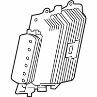 OEM 2019 Nissan Titan XD Engine Control Module-Blank - 2371M-EZ40A