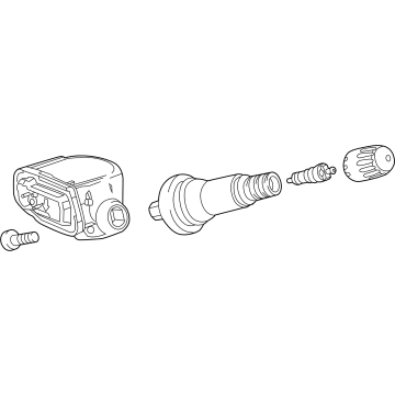 OEM 2022 Cadillac CT4 Sensor - 13538760