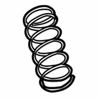 OEM 2009 Cadillac SRX Front Spring - 25810849