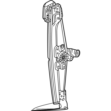 OEM 2021 Chevrolet Trailblazer Window Regulator - 42654613