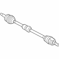 OEM 2020 Hyundai Elantra Shaft Assembly-Drive, LH - 49500-F3400