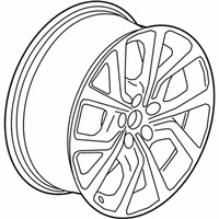 OEM 2019 Buick Regal Sportback Wheel, Alloy - 39024105