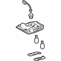 OEM 2016 Toyota Prius V Map Lamp Assembly - 81260-47230-B0