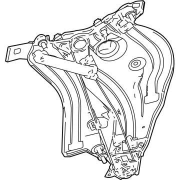 OEM 2021 Lexus LC500 Regulator Sub-Assembly - 69803-11010