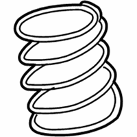 OEM 2010 Pontiac Vibe Spring, Front - 19184396