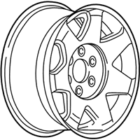 OEM 2006 Chevrolet Tahoe Wheel - 9596873