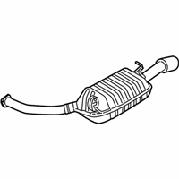 OEM Kia Amanti Main Muffler Assembly - 287003F825