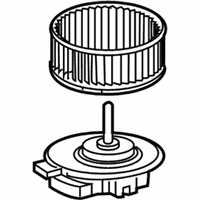 OEM 2017 Chevrolet Cruze Blower Motor - 84541461