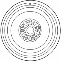 OEM 2014 Scion xB Wheel, Spare - 42611-75101