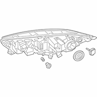 OEM Ford Transit Connect Composite Assembly - KT1Z-13008-K