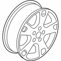 OEM 2004 Ford Freestar Wheel, Alloy - 3F2Z-1007-LA