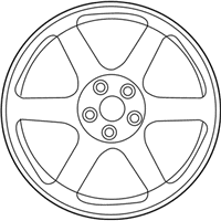 OEM 2019 Nissan GT-R Wheel-Aluminum - D0C00-6AV1B