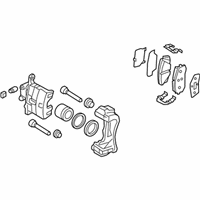 OEM 2017 Kia Optima Brake Assembly-Front , Lh - 58110E6100