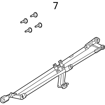 OEM 2022 Ford Bronco ARM AND PIVOT SHAFT ASY - M2DZ-17566-A