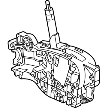 OEM Cadillac CT4 CONTROL ASM-A/TRNS (W/O BASE) - 13545100