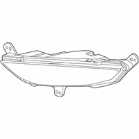 OEM Chrysler 200 Front Fog Lamp - 68294360AA