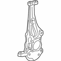 OEM Lexus LC500 KNUCKLE Sub-Assembly, Steering - 43201-19005