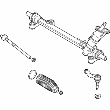 OEM 2021 Ford Mustang Mach-E GEAR - RACK AND PINION STEERIN - LJ9Z-3504-A