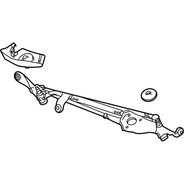 OEM 2022 Acura MDX Link Complete, Front Wiper - 76530-TYA-A02