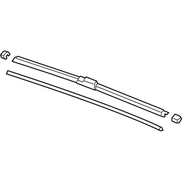 OEM 2022 Acura MDX Blade (Lh-Dr, 650) - 76620-TYA-A01