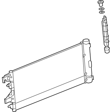 OEM Chevrolet Suburban Condenser - 23409063