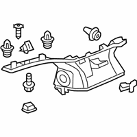 OEM 2011 Honda Odyssey Garnish, R. RR. Pillar *NH686L* (WARM GRAY) - 84149-TK8-X03ZB