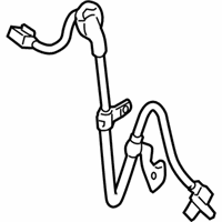 OEM Toyota Yaris ABS Sensor Wire - 89542-52030