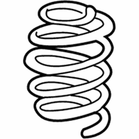 OEM Chevrolet Venture Front Springs - 22133038