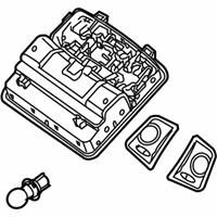 OEM 2014 Nissan Maxima Lamp Assembly Map - 26430-9DG0A