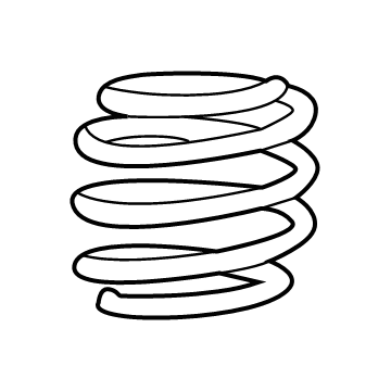 OEM 2022 Lexus NX350h SPRING, COIL, FR - 48131-78180