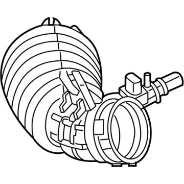 OEM Jeep Cherokee Air Cleaner Hose - 68292848AE