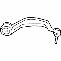 OEM 2011 BMW 550i Left Tension Strut With Rubber Mounting - 31-12-6-775-971