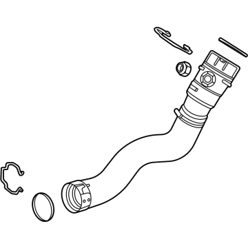 OEM 2022 Chevrolet Silverado 2500 HD Air Outlet Duct - 84914123