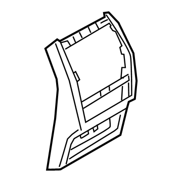 OEM 2021 BMW X5 COVER CENTRE CONSOLE, REAR - 51-16-9-399-875