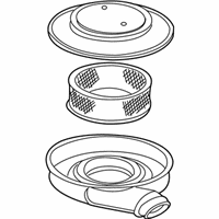 OEM 1995 Chevrolet S10 Cleaner Asm-Air - 25098970