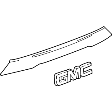 OEM GMC Acadia Applique - 84727555