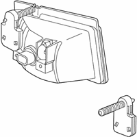 OEM Saturn Fog Lamp Assembly - 22707468