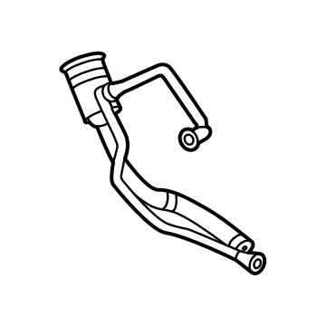 OEM BMW FILLER PIPE - 16-11-7-439-935