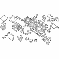 OEM 2010 Nissan Xterra Blower Assembly-Air Conditioner - 27210-9BP1A