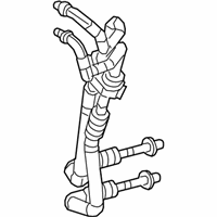 OEM Jeep Hose-Transmission Oil Cooler - 68462528AA