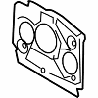 OEM 2019 BMW X6 Sound Insulation, Bulkhead, Left - 51-48-7-336-285