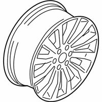 OEM 2020 Lincoln Navigator Wheel, Alloy - JL7Z-1007-B
