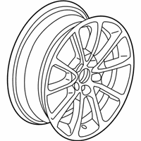 OEM 2017 Acura TLX Wheel 18X7 1/2 J (Tpms - 42700-TZ3-A31